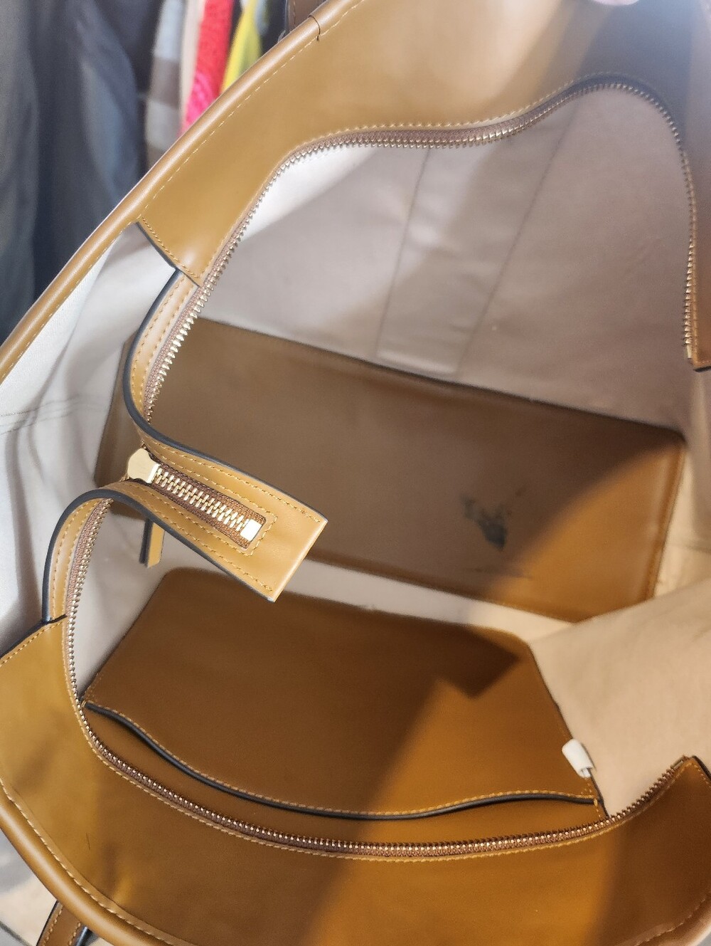 Tory Burch T Monogram Coated Canvas Tote - Picture 7 of 8